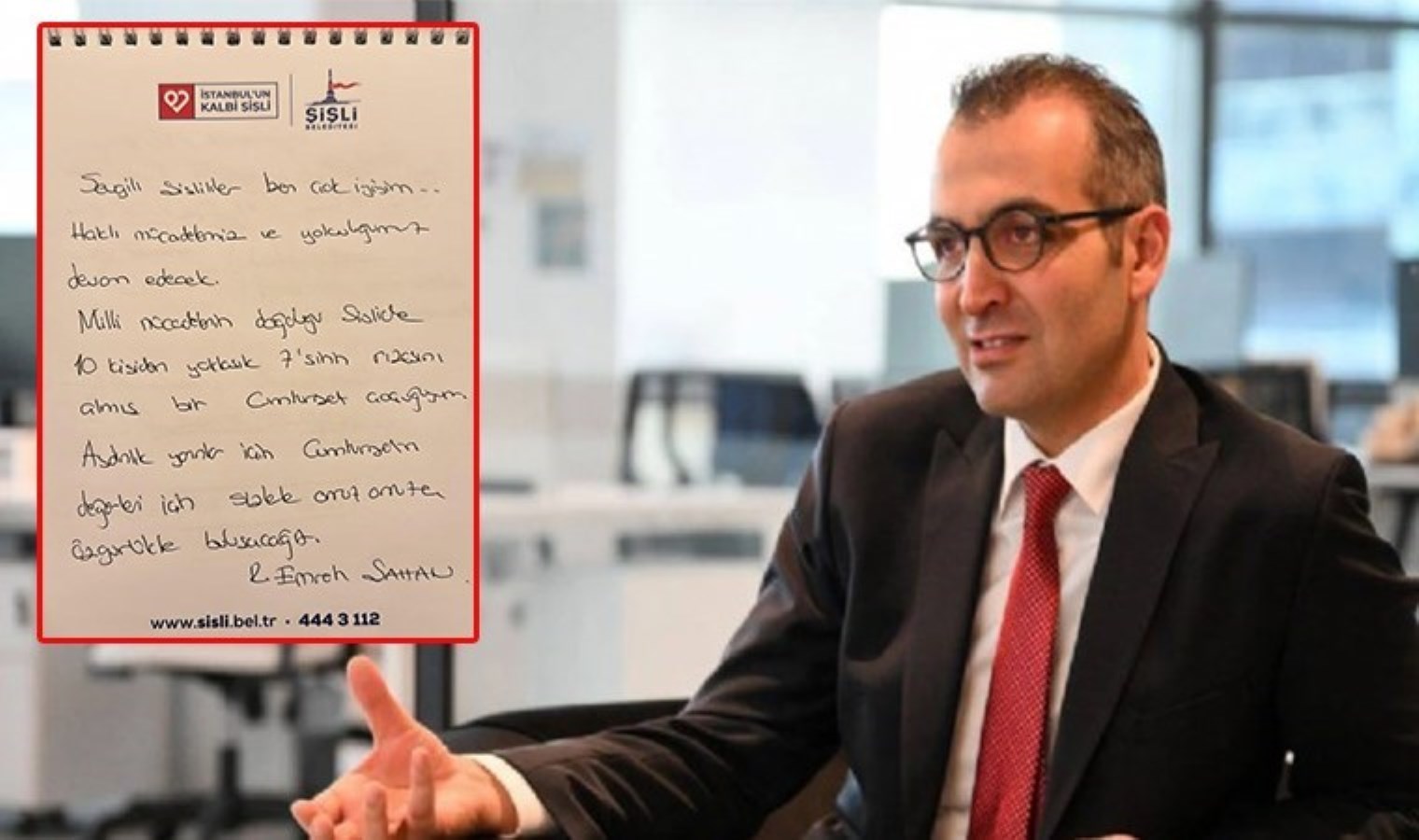 Gözaltı süresi uzatılmıştı… Şişli Belediye Başkanı Resul Şahan’ndan mesaj var