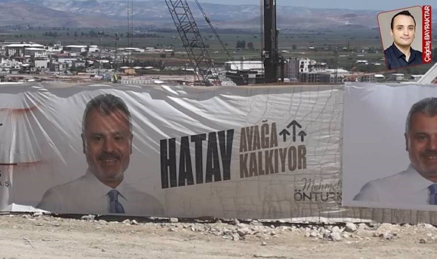 Hataylı konut beklerken külliye temeli atıldı
