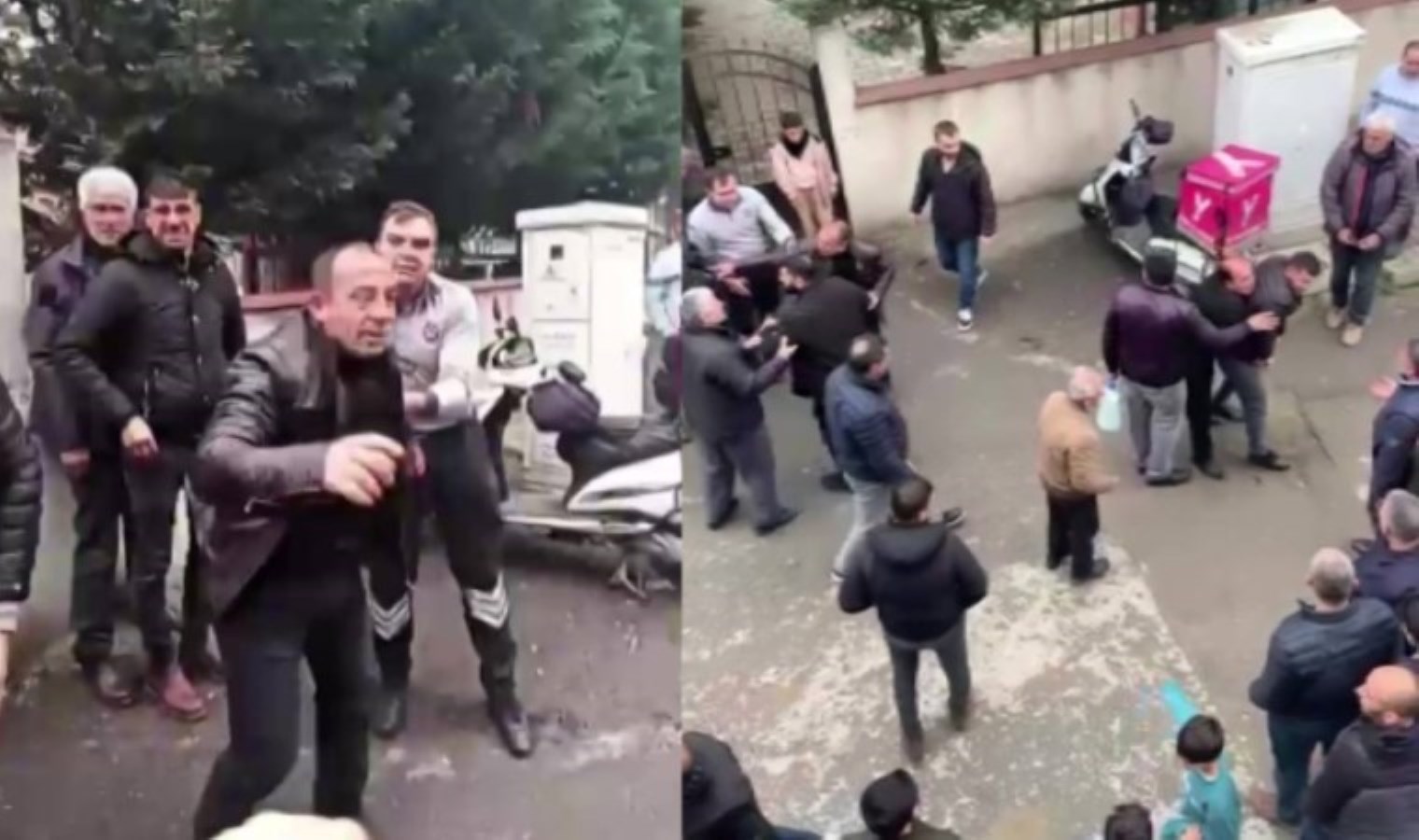 İstanbul’da ‘ara gaz’ kavgası: Motokurye ile cemaat birbirine girdi’