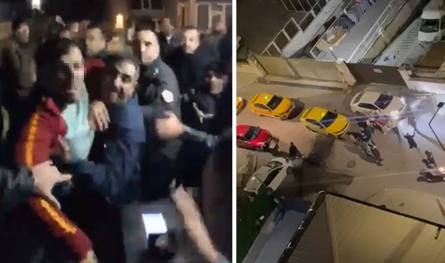 İstanbul’da öğrenciler ile taksiciler birbirine girdi: Onlarca taksici, ellerinde sopalarla öğrenci yurdunu bastı!