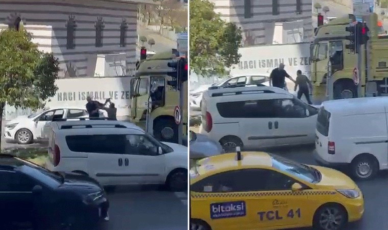 İstanbul’da trafikte dehşet: Çekiçle saldırdı!