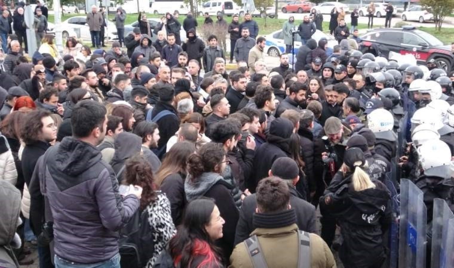 Kocaeli Üniversitesi’ndeki eylemde 6 kişi gözaltına alındı