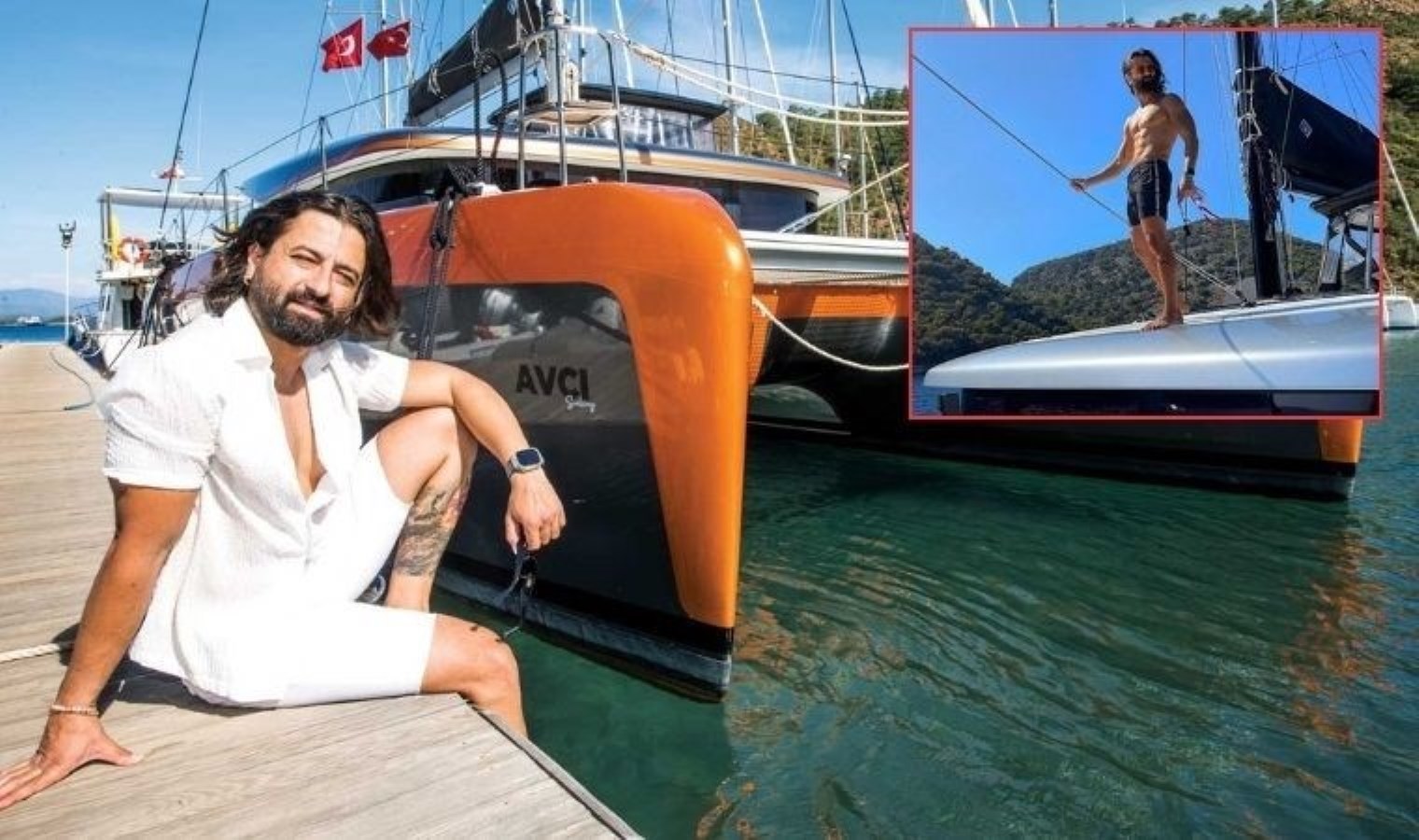 Koray Avcı şehri bıraktı, tekne hayatına geçti: ‘Güne kaptan gibi başlıyorum’