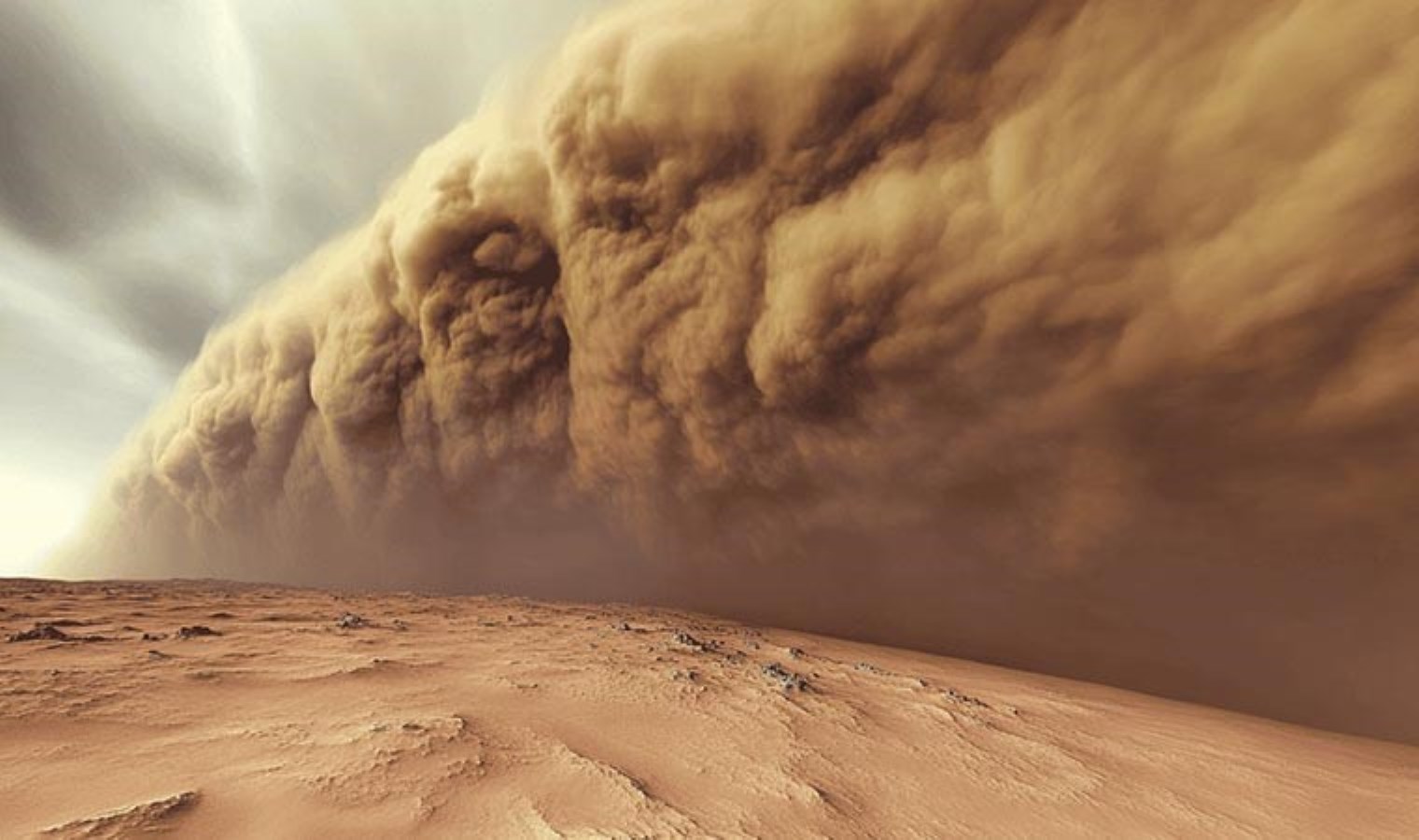Mars’taki toz fırtınaları astronotlar için ciddi sağlık riskleri taşıyor