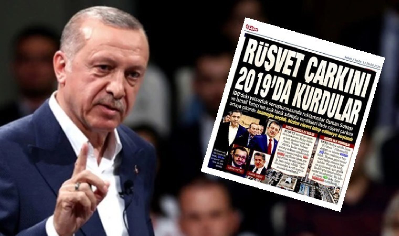 Murat Ongun paylaştı… Yandaş Sabah, Erdoğan’ı böyle yalanladı!