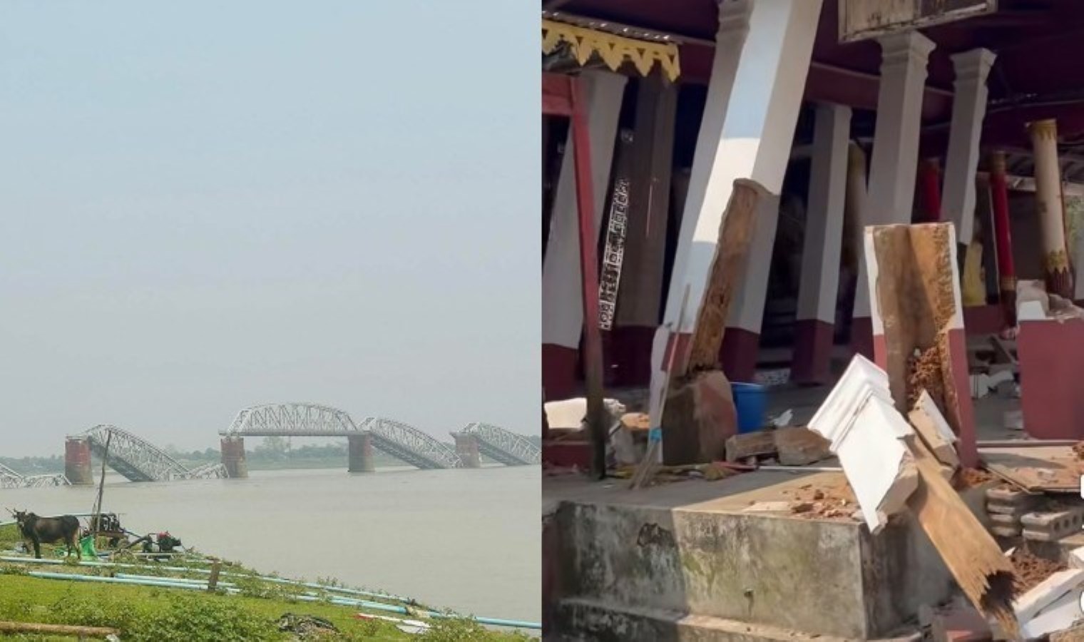 Myanmar’da peş peşe şiddetli depremler!