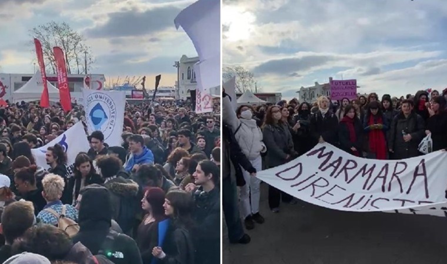 Öğrenciler mücadeleye devam ediyor! ‘Gençlik Dayanışma Sahnesi’ toplanmaya başladı