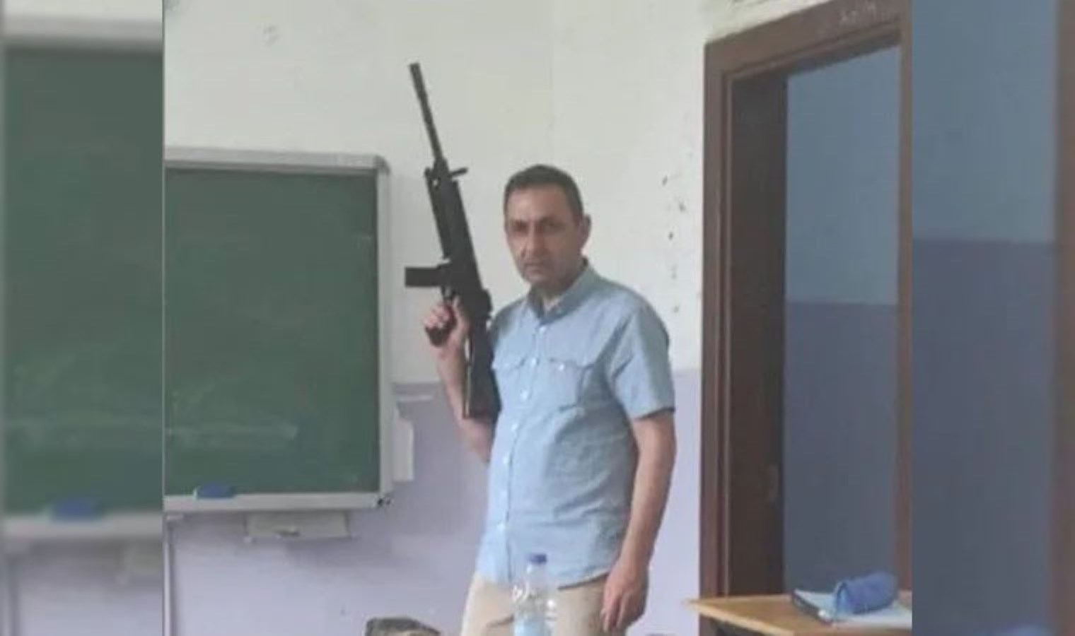 Okula tüfekle gelen müdür yardımcısı hakkında inceleme