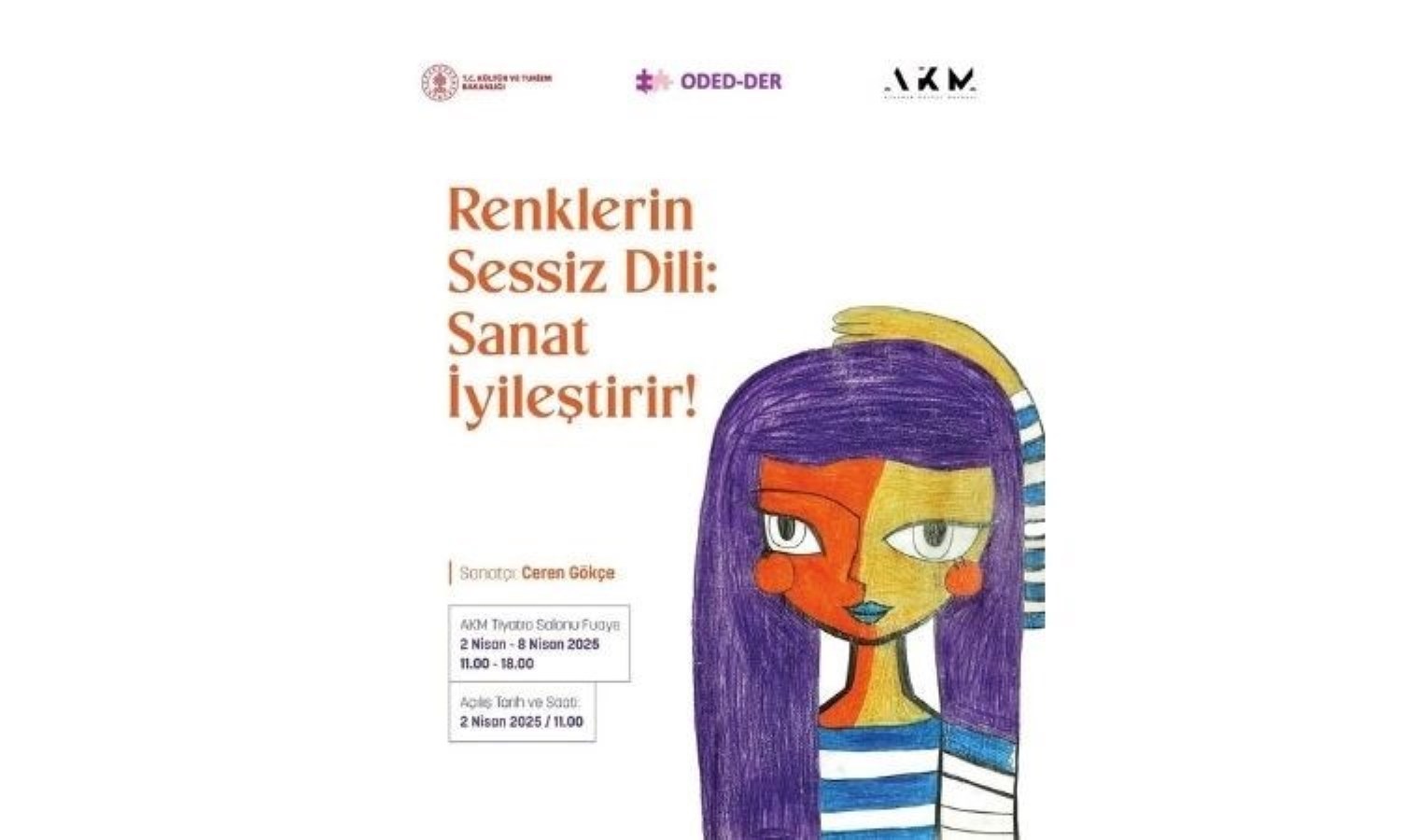 Otizm Farkındalık Günü’nde ‘Renklerin Sessiz Dili: Sanat İyileştirir’ sergisi açılacak