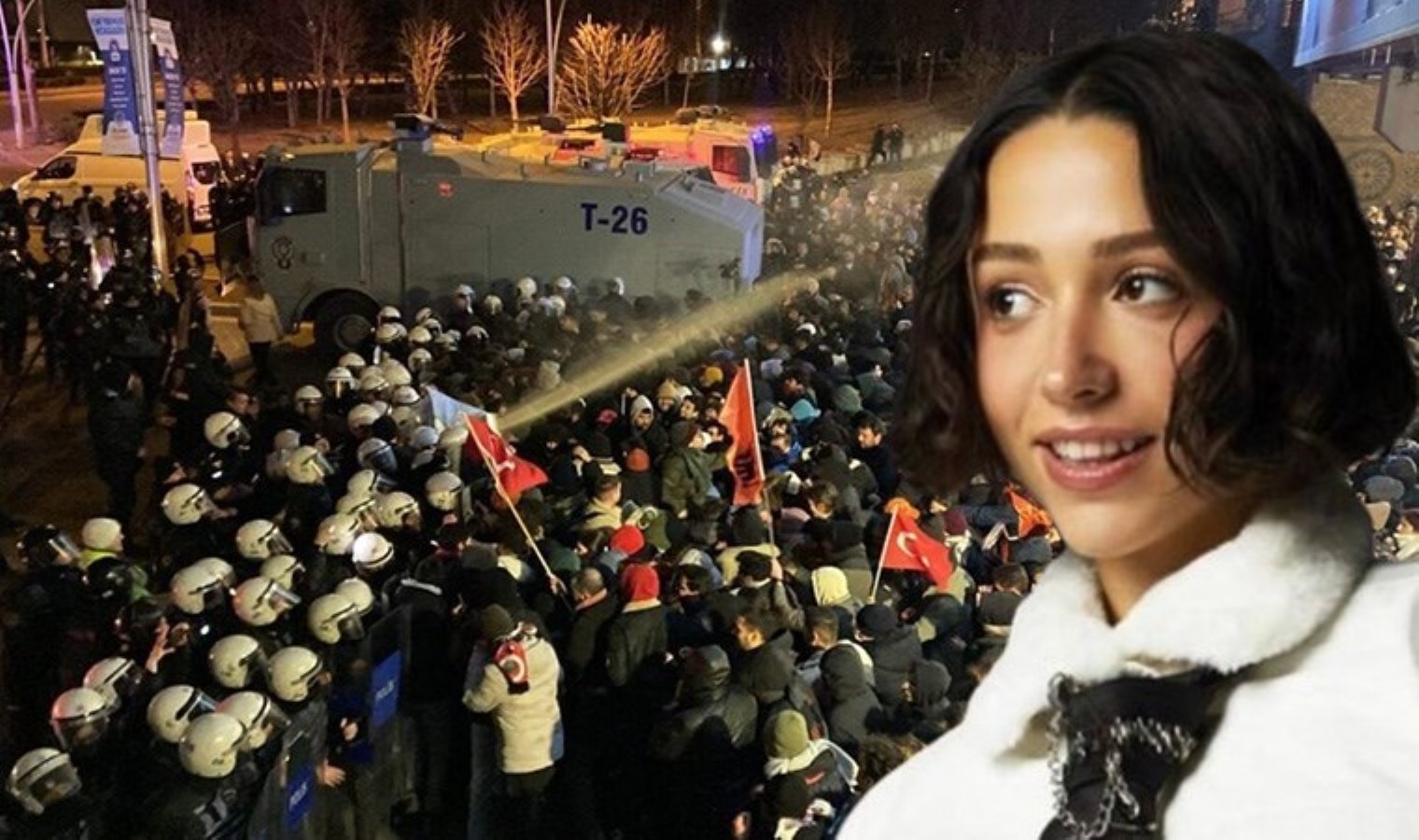 Polis öğrencilere biber gazıyla müdahale etti: Zeynep Bastık ODTÜ’ye destek verdi!