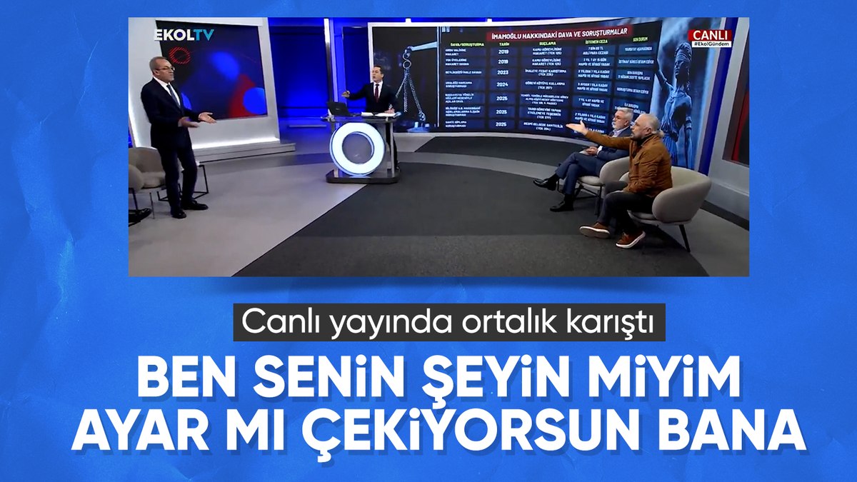 Şaban Sevinç ve Mete Yarar canlı yayında birbirine girdi