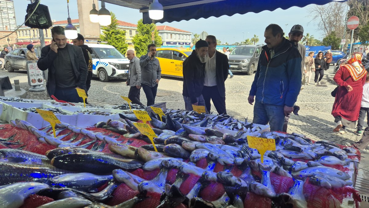 Samsun’da Ramazan’da balık tezgahlarında durgunluk