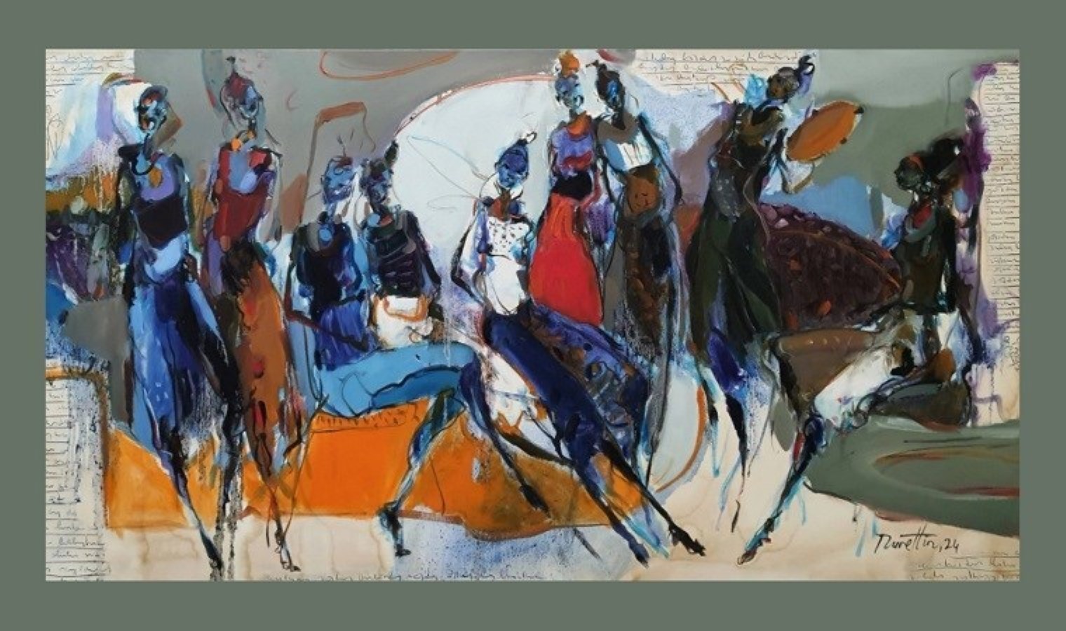 Sandığın Derinliklerinden Tuvale Yansıyan İzler: Nurettin Akkaya “Sandık Lekesi” ile Galeri Soyut’ta