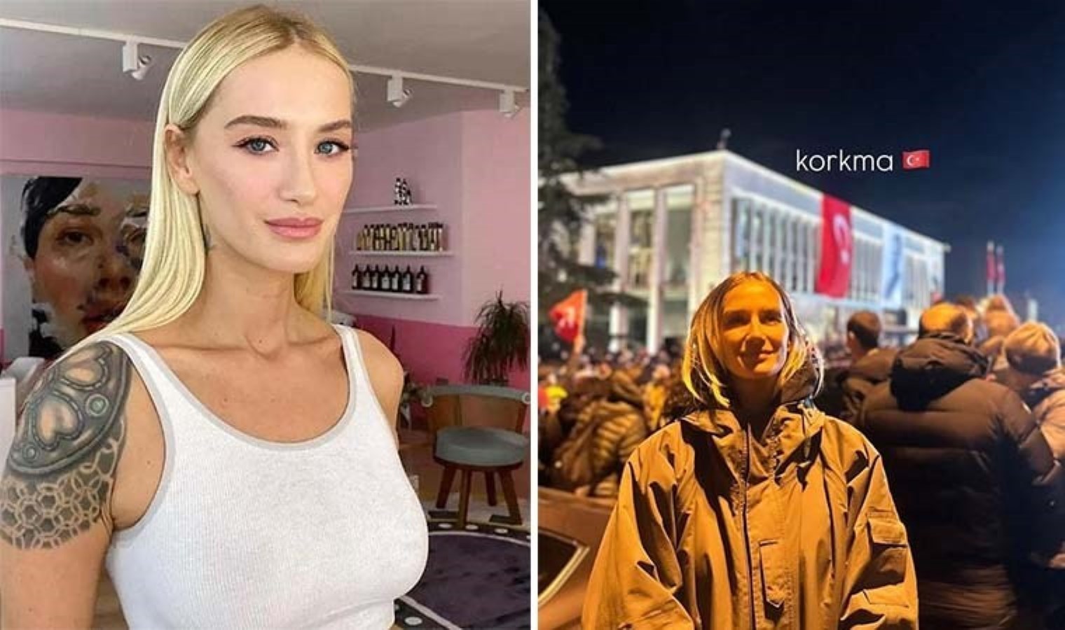 Saraçhane’den paylaşım yaptı: Didem Soydan’dan İmamoğlu’na destek!