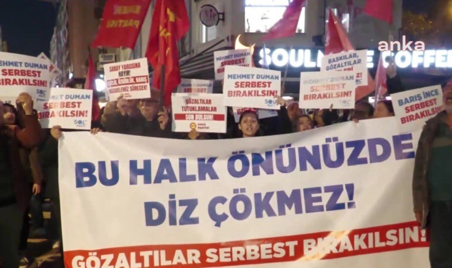 Sol Parti’den tutuklamalara tepki: Bu halk size itaat etmeyecek