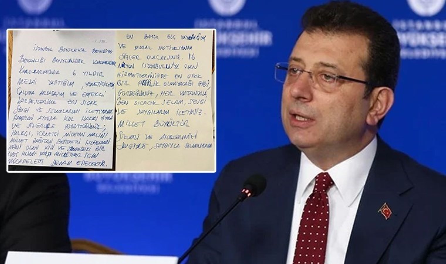 Son Dakika… Ekrem İmamoğlu’ndan İBB çalışanlarına mesaj: ‘Mücadelem devam edecek’