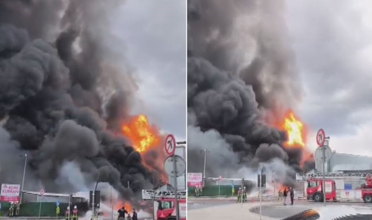 Son Dakika… İkitelli’de kimya deposunda büyük yangın!