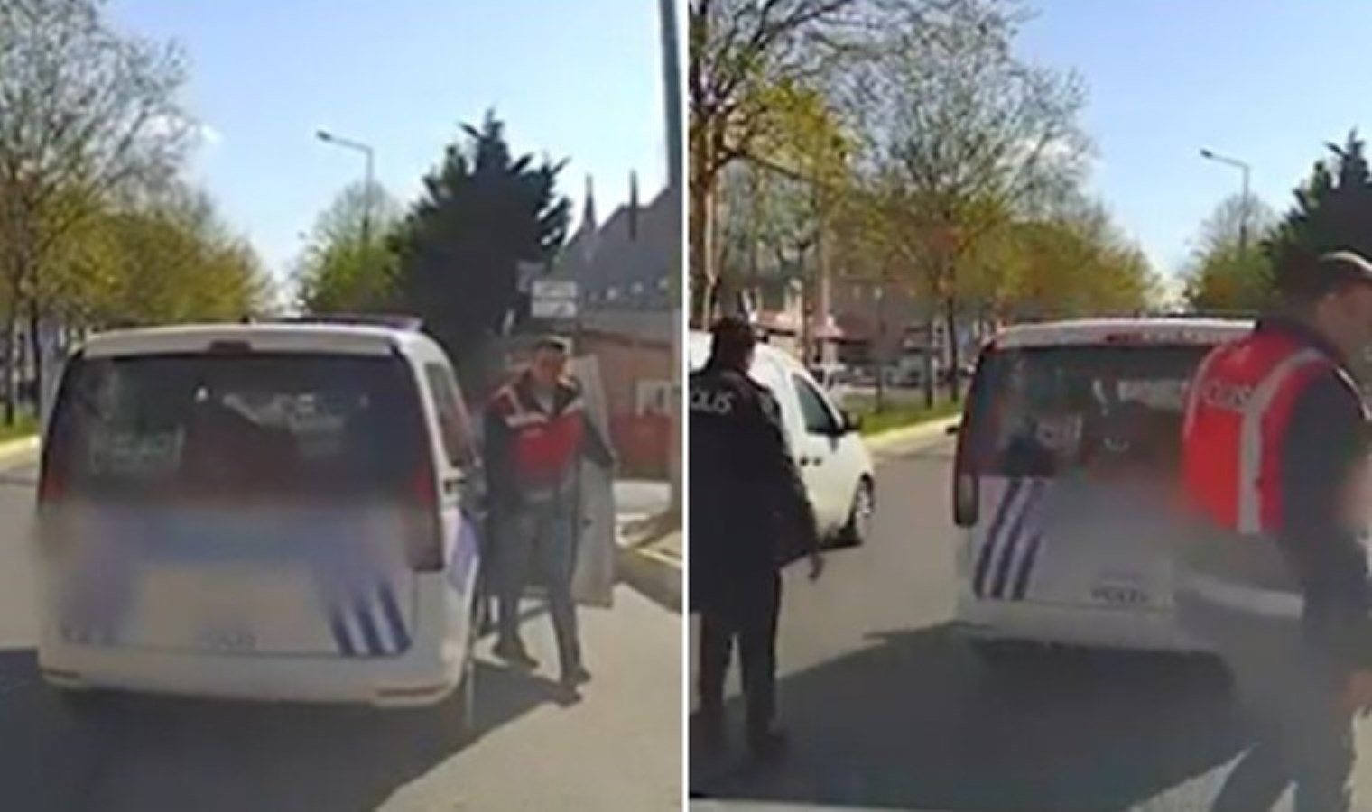 Sürücüye ‘kafana sıkarım’ demişti: O polis görevden uzaklaştırıldı