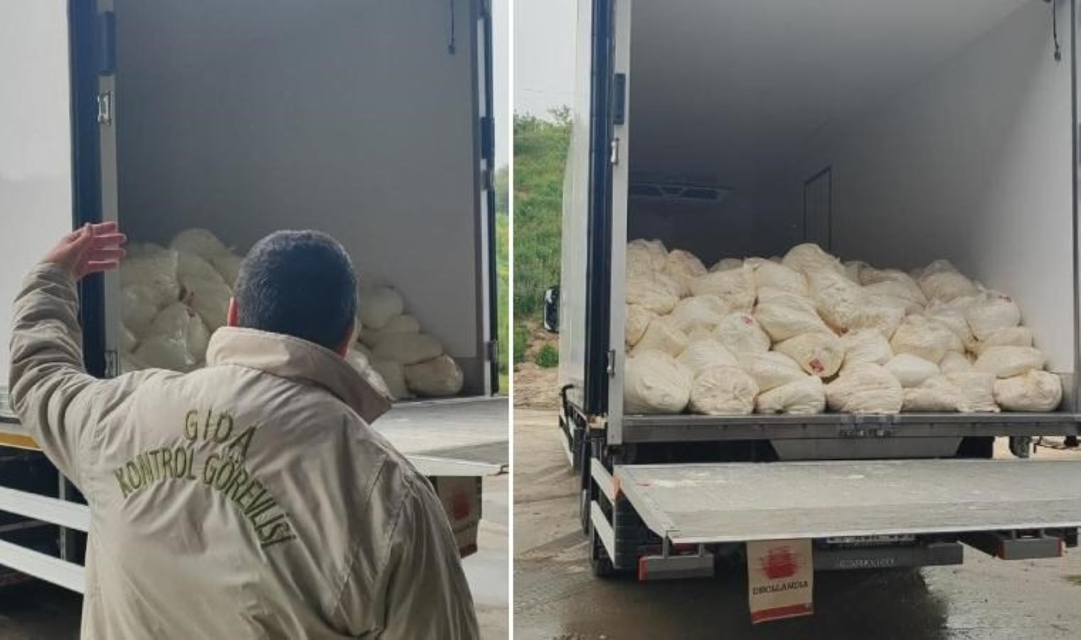 Süt işletmesinde ele geçirildi: 23 ton ürün imha edildi