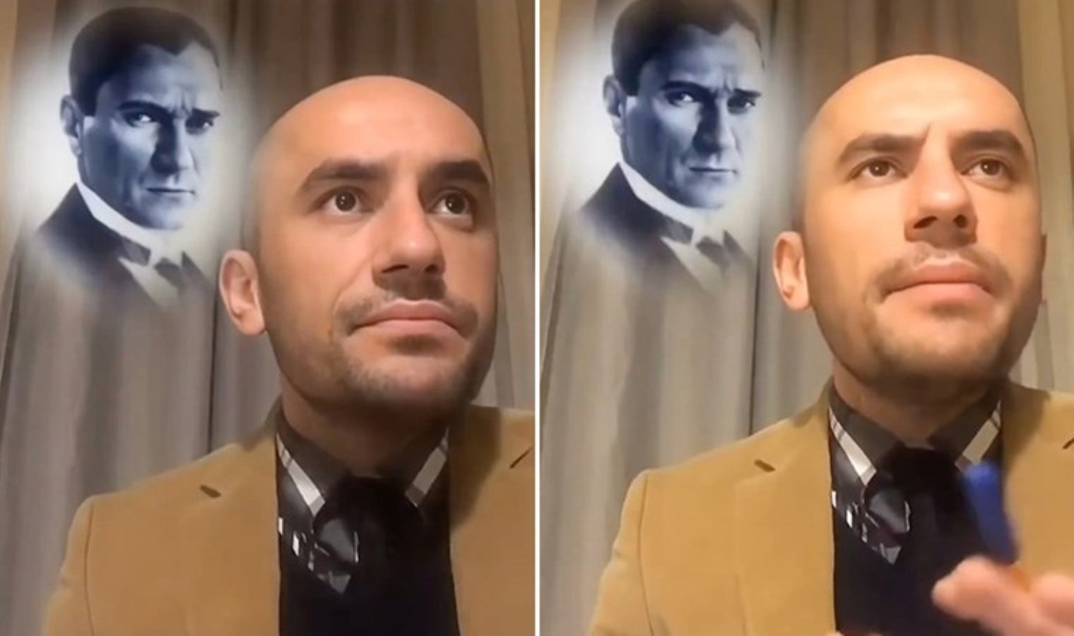 Ülkede yaşanan hukuksuzluklara tepki gösterdi: Giray Altınok’tan anlamlı ‘Atatürk’ videosu!