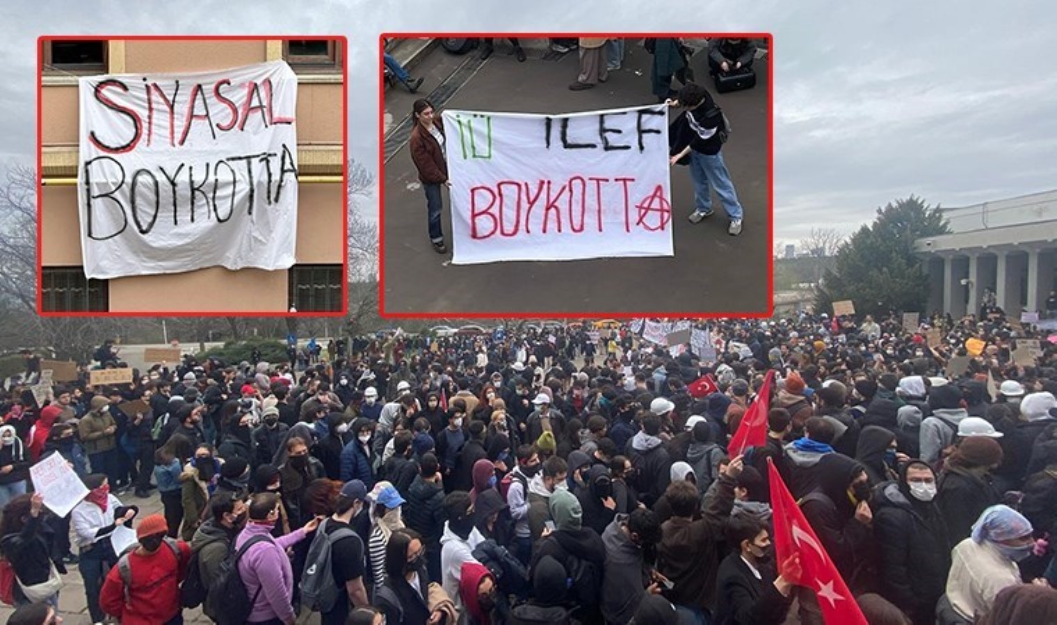 Üniversitelerde boykot var!