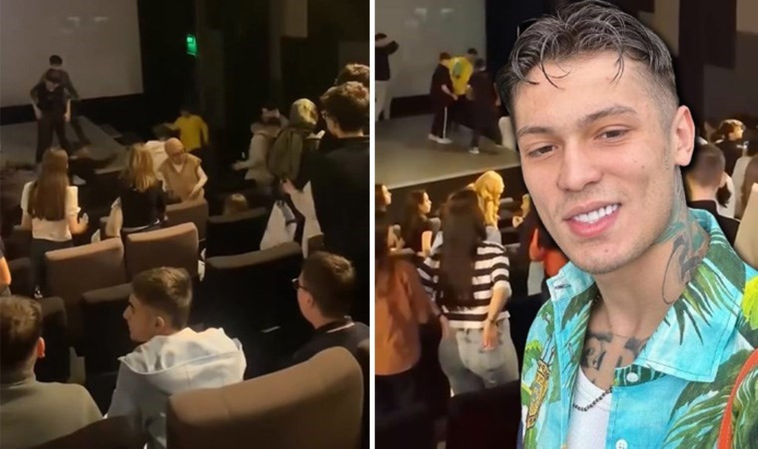 Ünlü rapçi Emirhan Çakal’ın hayran buluşmasında tekmeli yumruklu kavga!