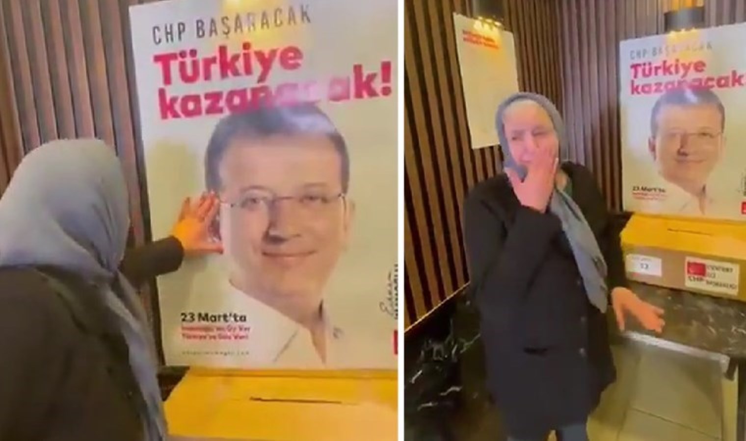 Yaşlı teyze, gözyaşlarıyla Ekrem İmamoğlu’na dua etti: ‘Sen bizim kalacaksın, ne zaman olsa arkandayım!’