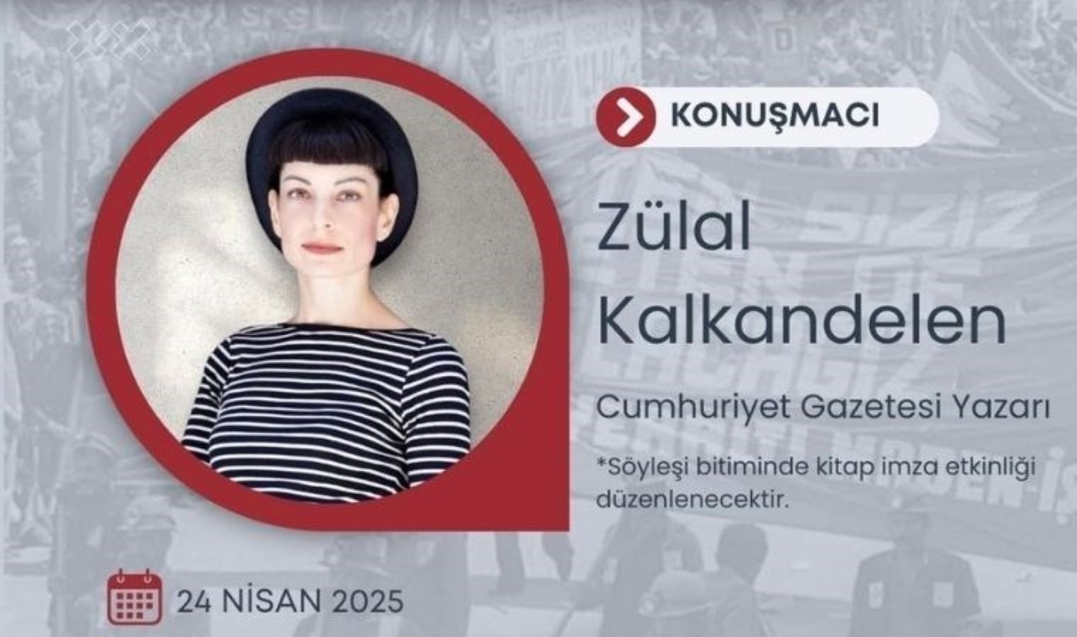 Yazarımız Zülal Kalkandelen laikliği anlatacak