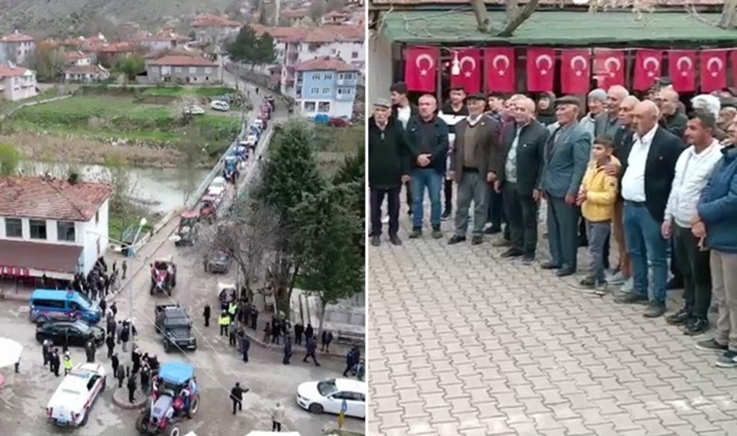 Yozgat’ta çiftçiler, Ekrem İmamoğlu için bir kez daha traktörleriyle alana indi: ‘Yozgat çıldırmış olmalı, gelin tutuklayın’