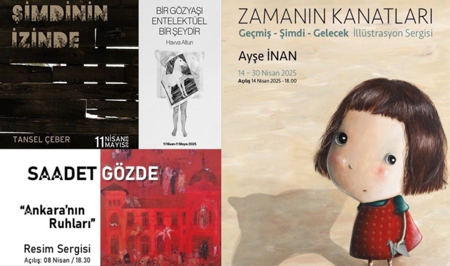 Zamanla Yüzleşen Dört Sergi: Hafızanın İzinde Bir Sanat Ayı