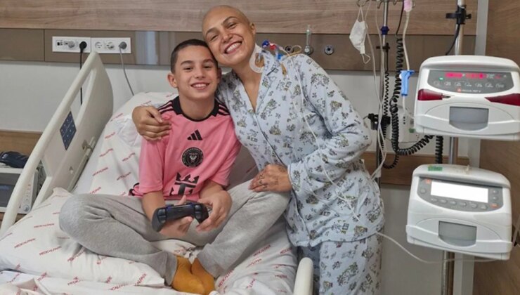 10 yaşındaki oğlunun iliği ile kanseri ikinci kez yendi!