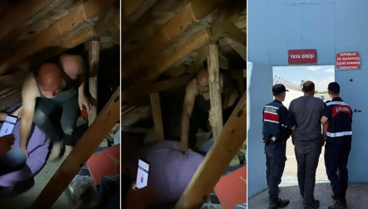 9 yıldır aranıyordu: Tavan arasından çıktı!