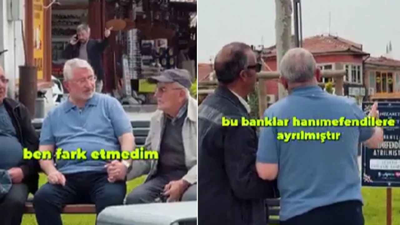 AKP’li belediyeden tartışmalı uygulama: Parktaki banklara cinsiyet ataması!