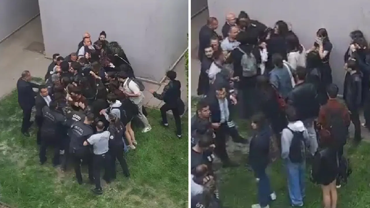 Ankara Üniversitesi’nde ‘Ali İsmail Korkmaz’ anmasına engel: Güvenlikten fiziksel müdahale!