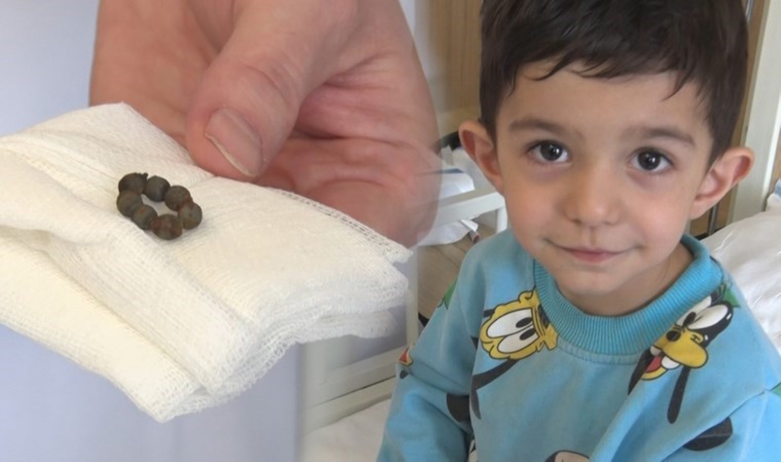 Ankara’da doktorları şaşırtan vaka: 3 yaşındaki çocuğun bağırsağından çıktı…