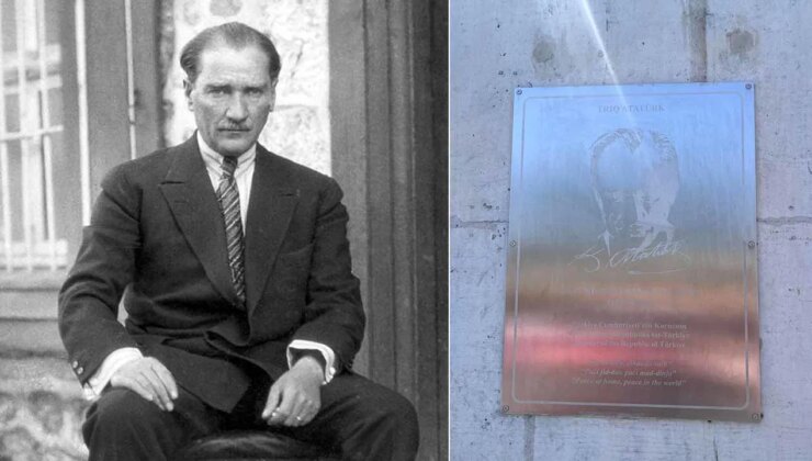 Avrupa’da işlek bir caddeye Atatürk’ün ismi verildi