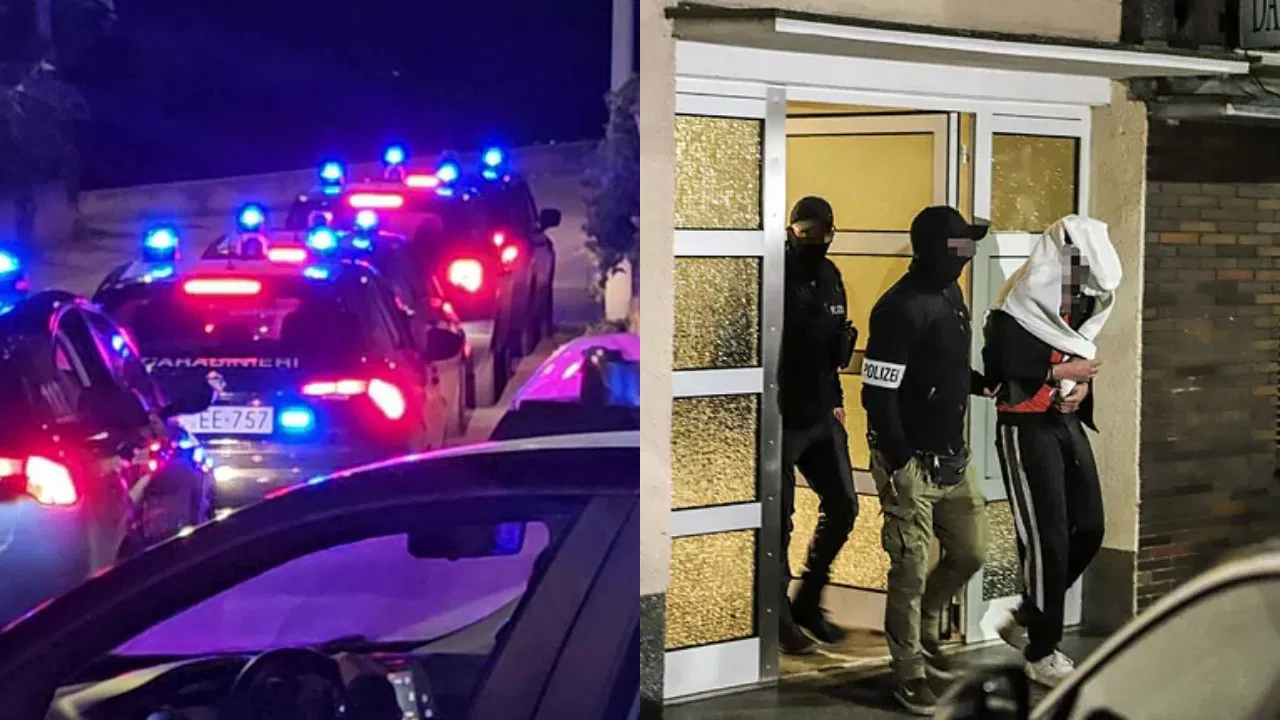 Avrupa’nın en güçlü mafyası Ndrangheta’ya dev operasyon: 200 şüpheli, 97 gözaltı