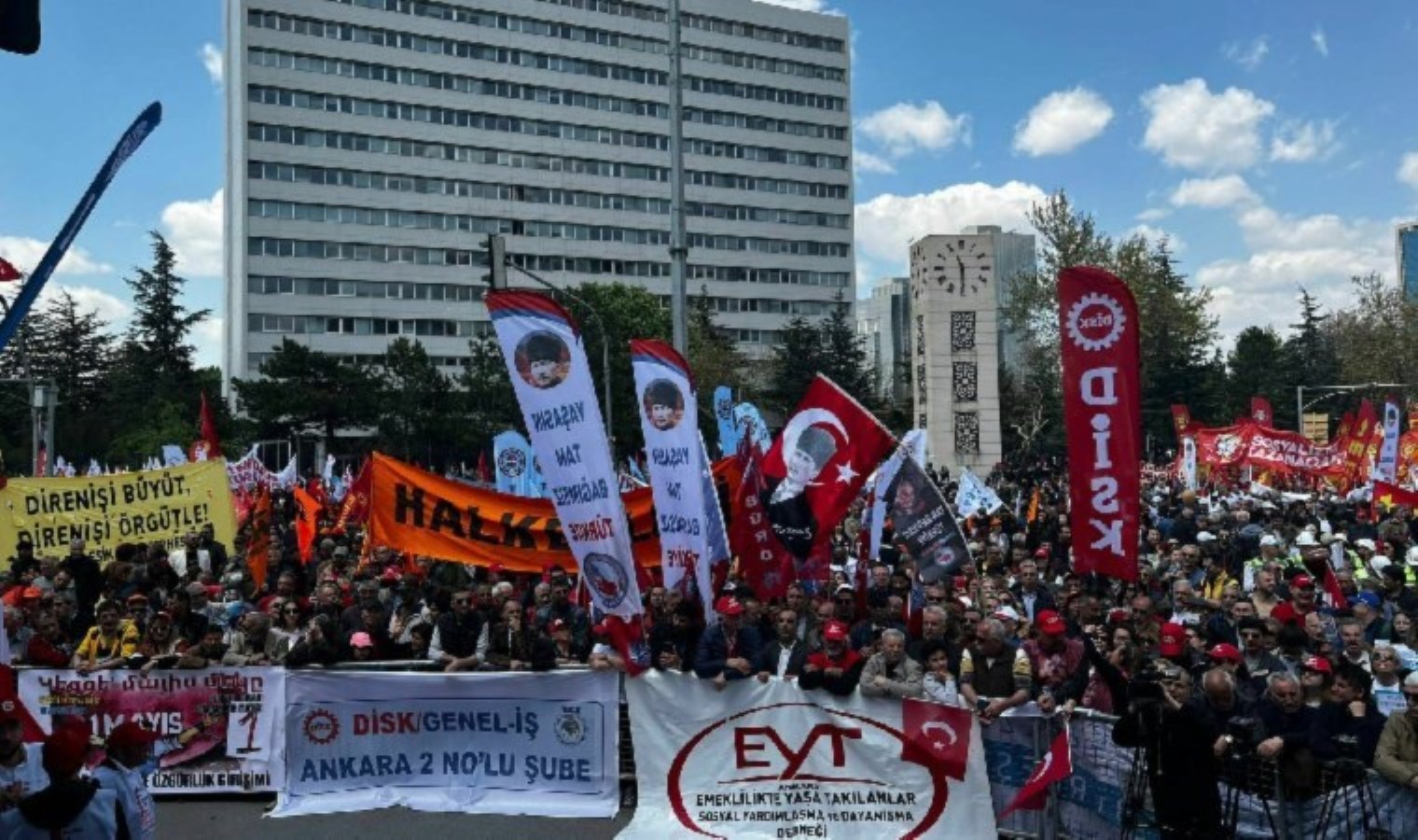 Başkentte dört farklı noktada 1 Mayıs kutlaması yapılacak!