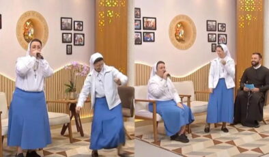 Brezilyalı rahibelerden beatbox gösterisi