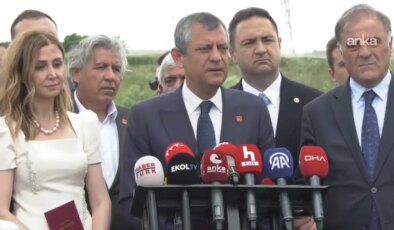 Buğra Gökce’nin nikahında şahit oldu… Özgür Özel’den Silivri’de açıklama: ‘Gelin Hanımın gözyaşlarında boğulacaklar!’