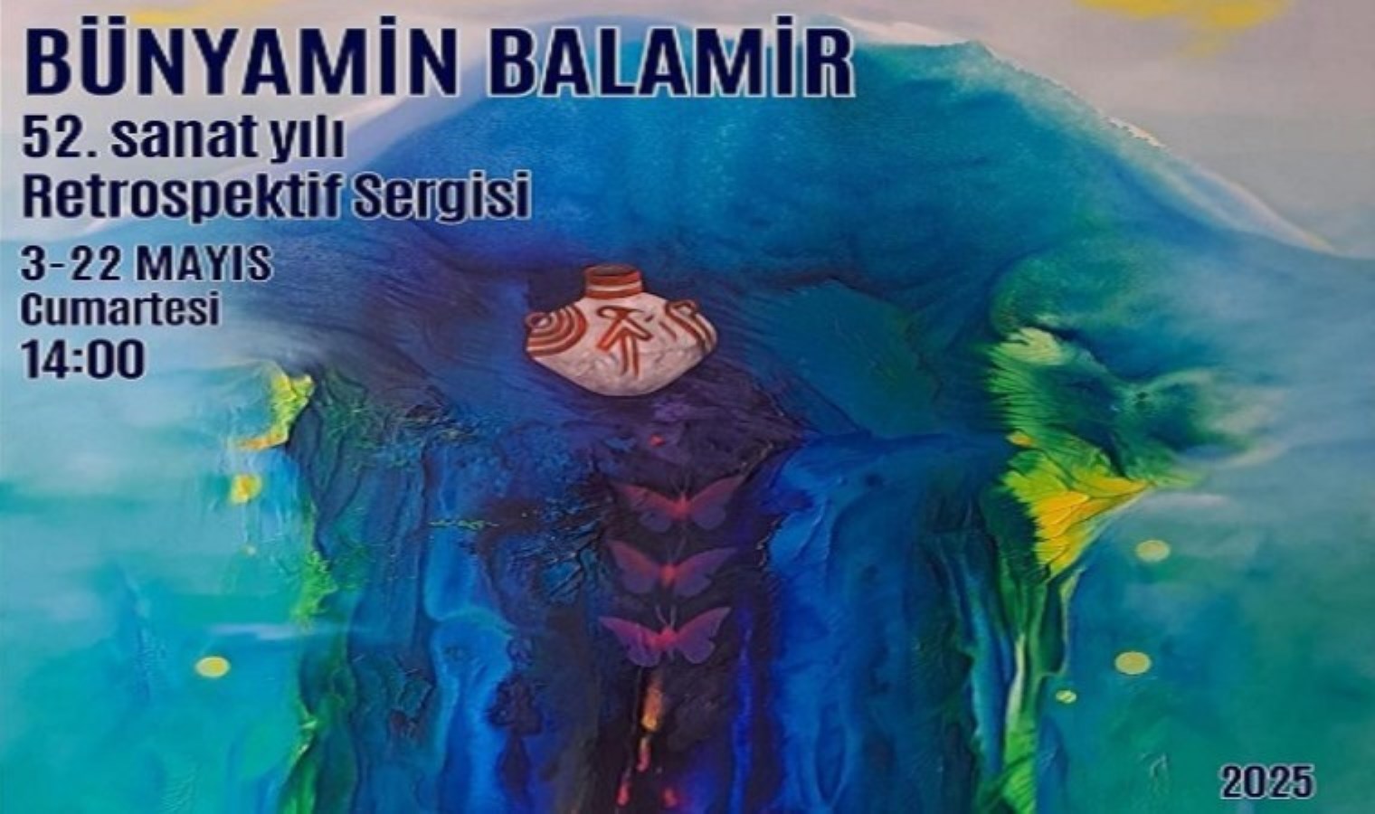 Bünyamin Balamir’den 52. Sanat Yılına Özel Retrospektif Sergi