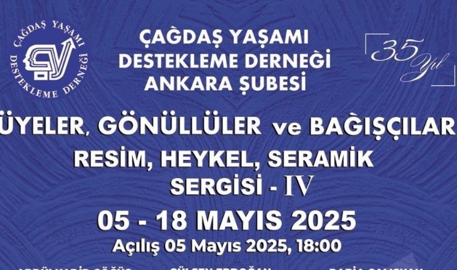 Çankaya Belediyesi ile ÇYDD’den sergi işbirliği: Elde edilen gelir öğrencilere burs olacak