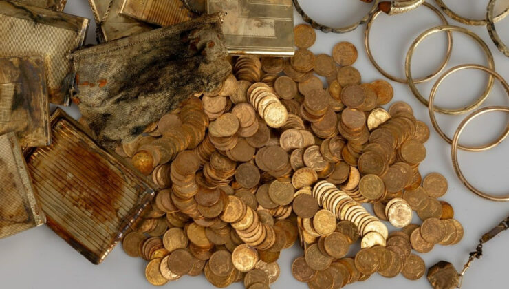Çekya’da yürüyüş yapanlar hazine buldu