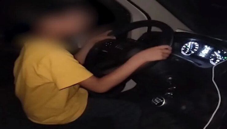 Çocuğuna araç kullandıran babaya 21 bin TL ceza
