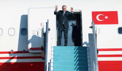 Cumhurbaşkanı Erdoğan, Azerbaycan’a gitti