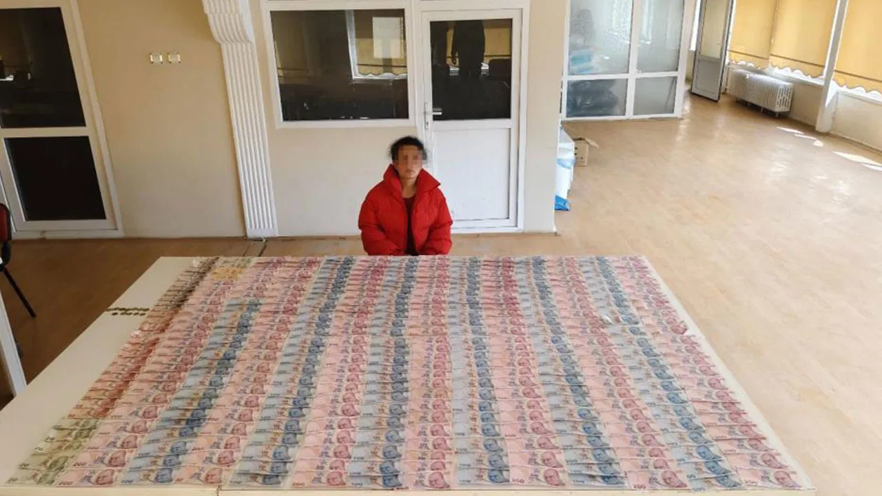 Dilencinin üzerinden 50 bin TL çıktı!