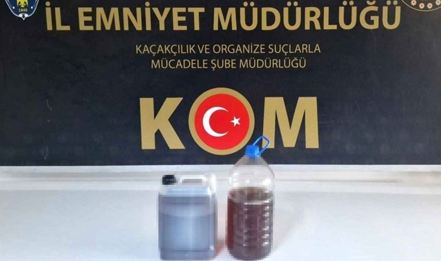Erzincan’da ‘kaçak içki’ operasyonu: Tam 8 litre ele geçirildi!