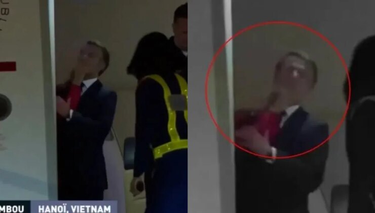 Fransa Cumhurbaşkanı Macron, eşi Brigitte tarafından tokatlandı