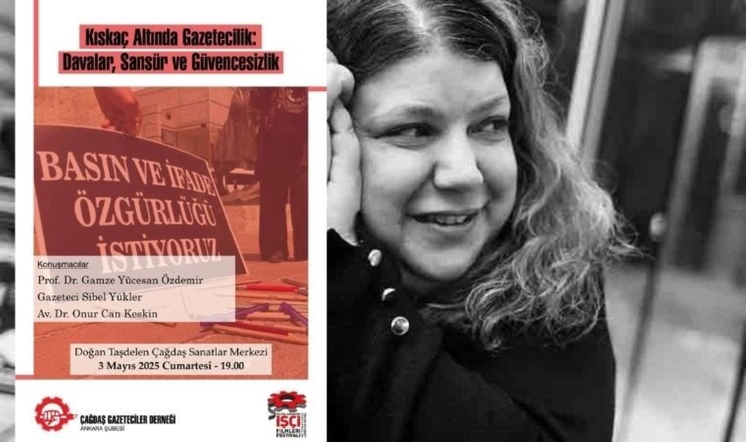 Gazetecilik kıskaca alındı: ÇGD Ankara’dan anlamlı etkinlik