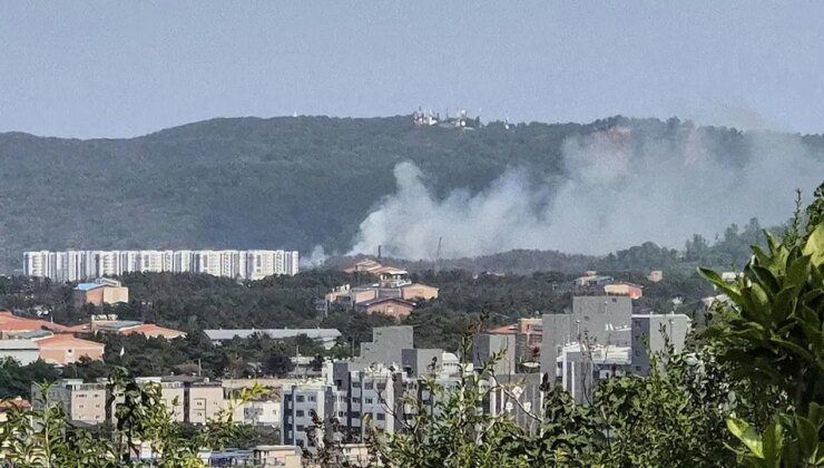 Güney Kore’de askeri uçak düştü